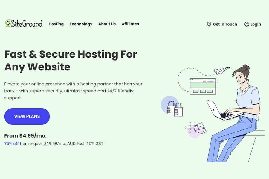 siteground hosting platform